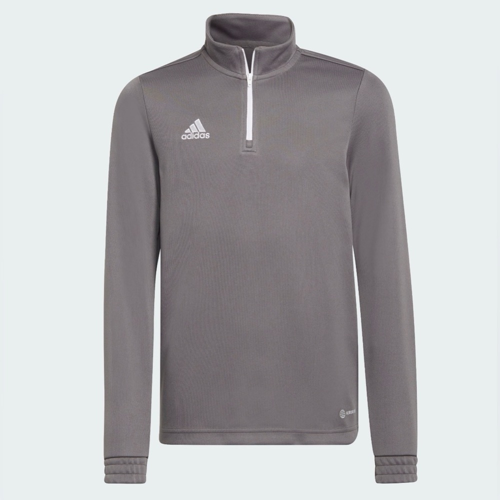Adidas Dark Gray Quarter-Zip Top